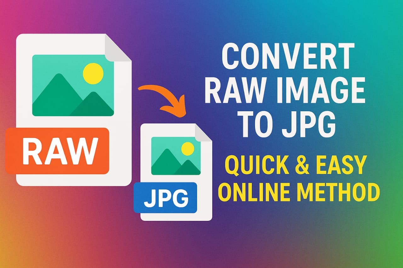 Convert RAW Image to JPG