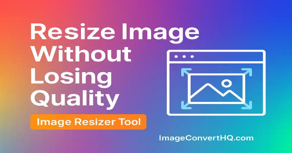 Image Resizer Tool reduces the size of any of your photos – like MB to KB, or large resolution to small – but while maintaining the clarity, sharpness and details of the image.