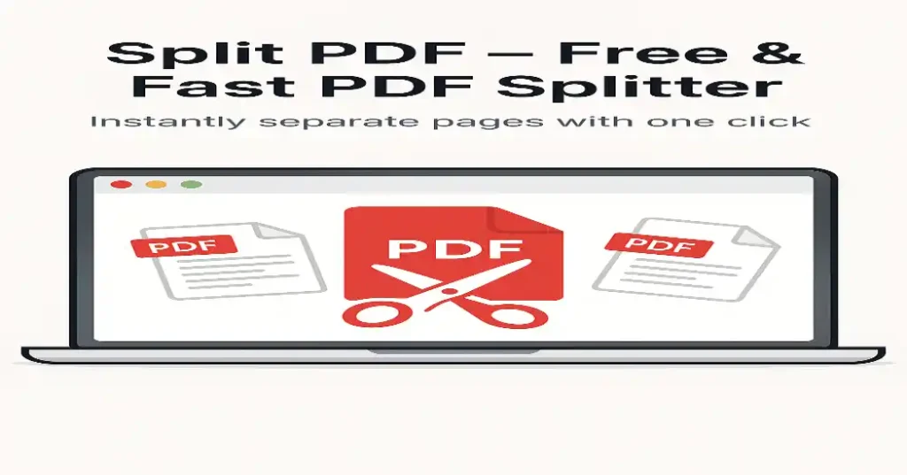 PDF documents are used everywhere today — school assignments, office reports, contracts or e-books. But when we only need a few pages, it becomes difficult to send or manage the entire PDF. Here comes our superfast and free tool – Split PDF – Free & Fast PDF Splitter Online!