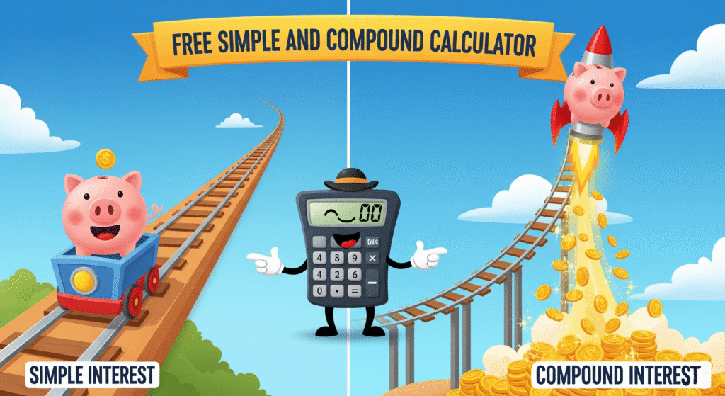 Free Simple and Compound Interest Calculator: Watch Your Money Grow
