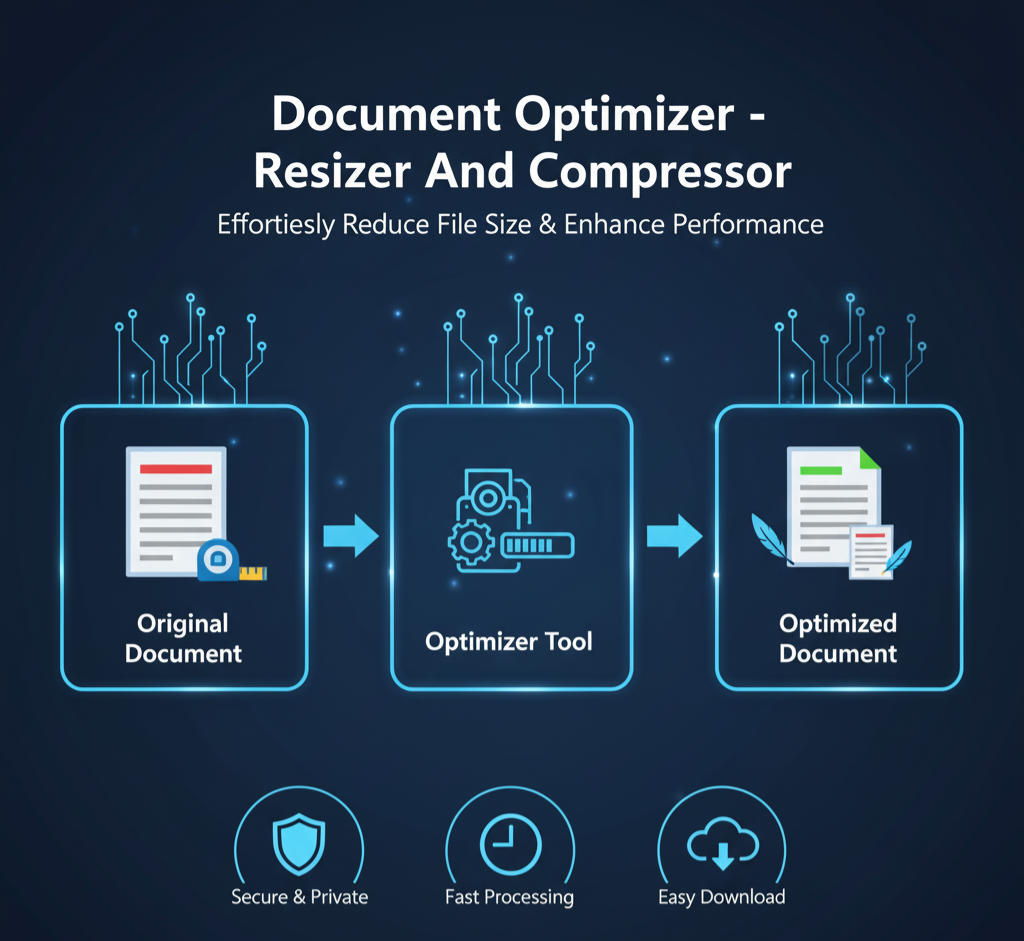 Document Optimizer Resizer And Compressor