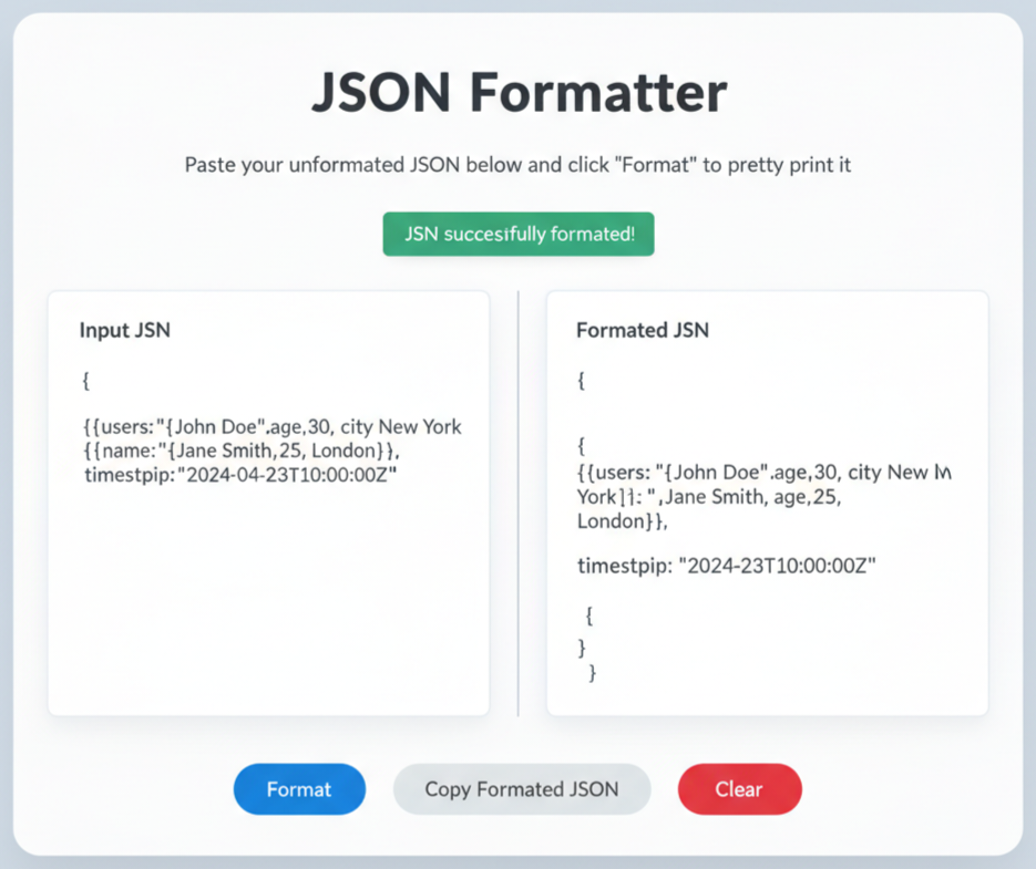 JSON Formatter