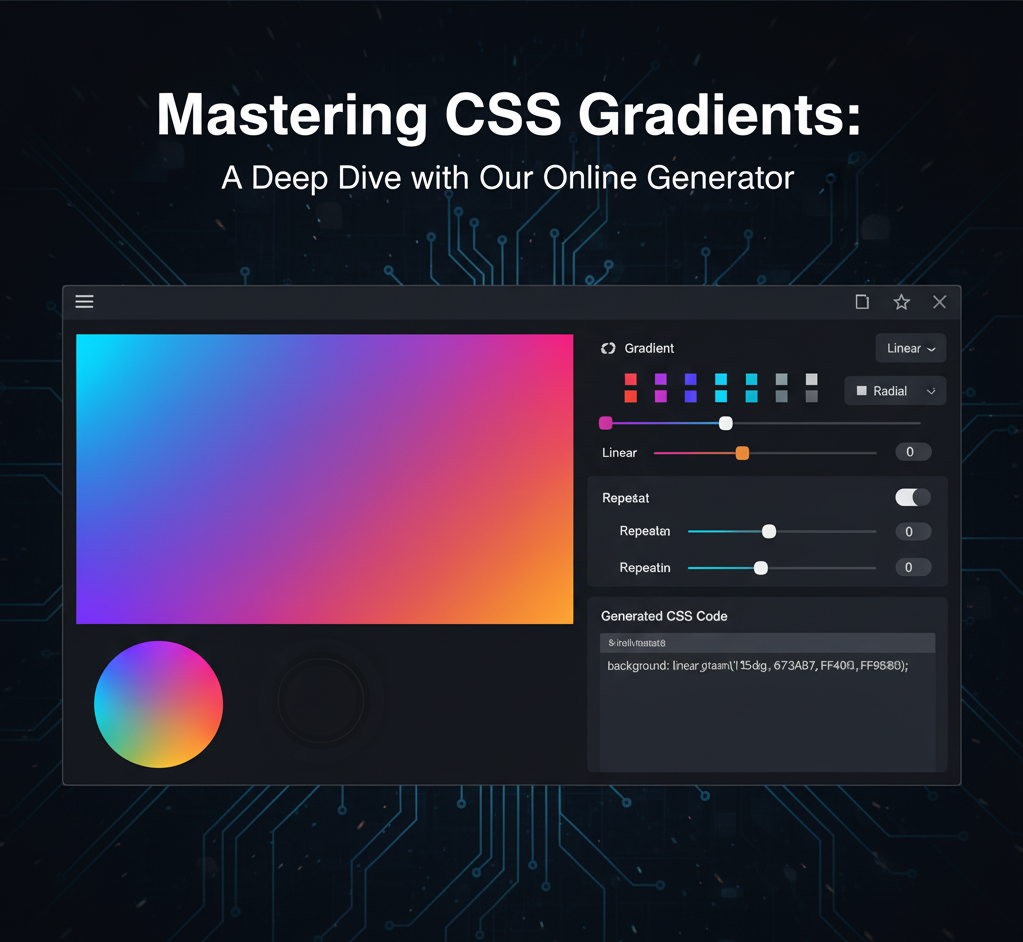 Mastering CSS Gradients: A Deep Dive with Our Online Generator