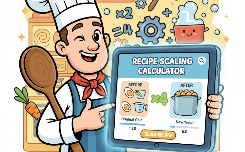 Recipe Scaling Calculator